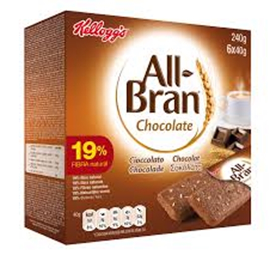 Picture of KELLOGGS ALL BRAN CHOC BARS 50C OFF